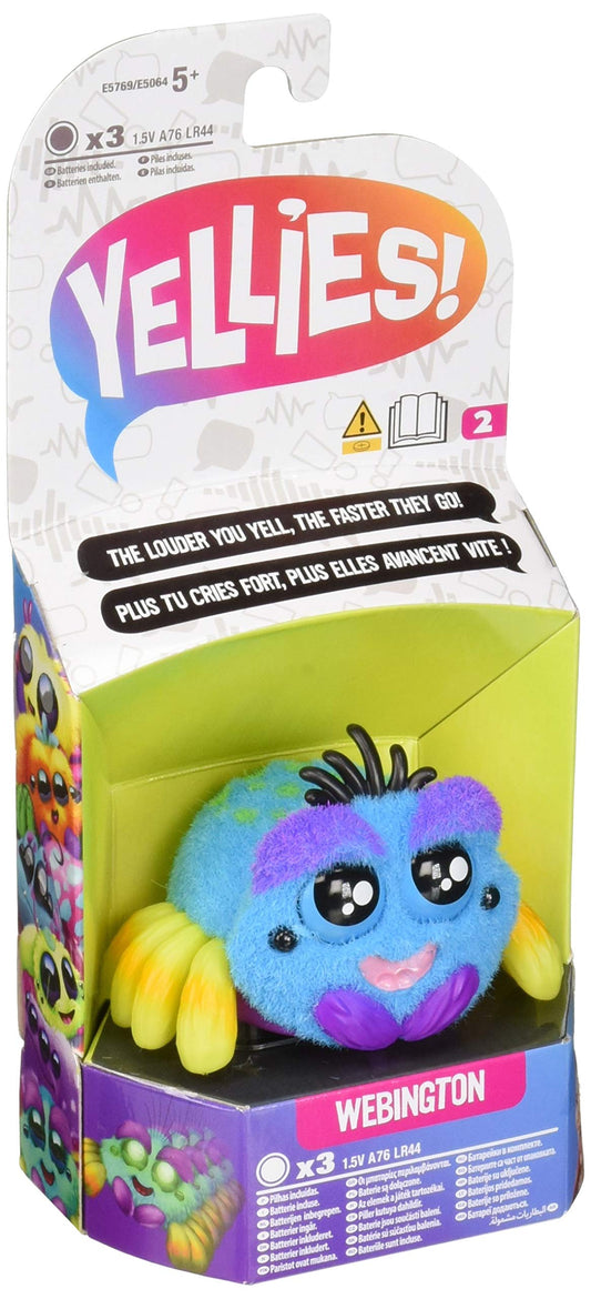 Yellies! Bo Dangles; Voice-Activated Spider Pet; Ages 5 and up