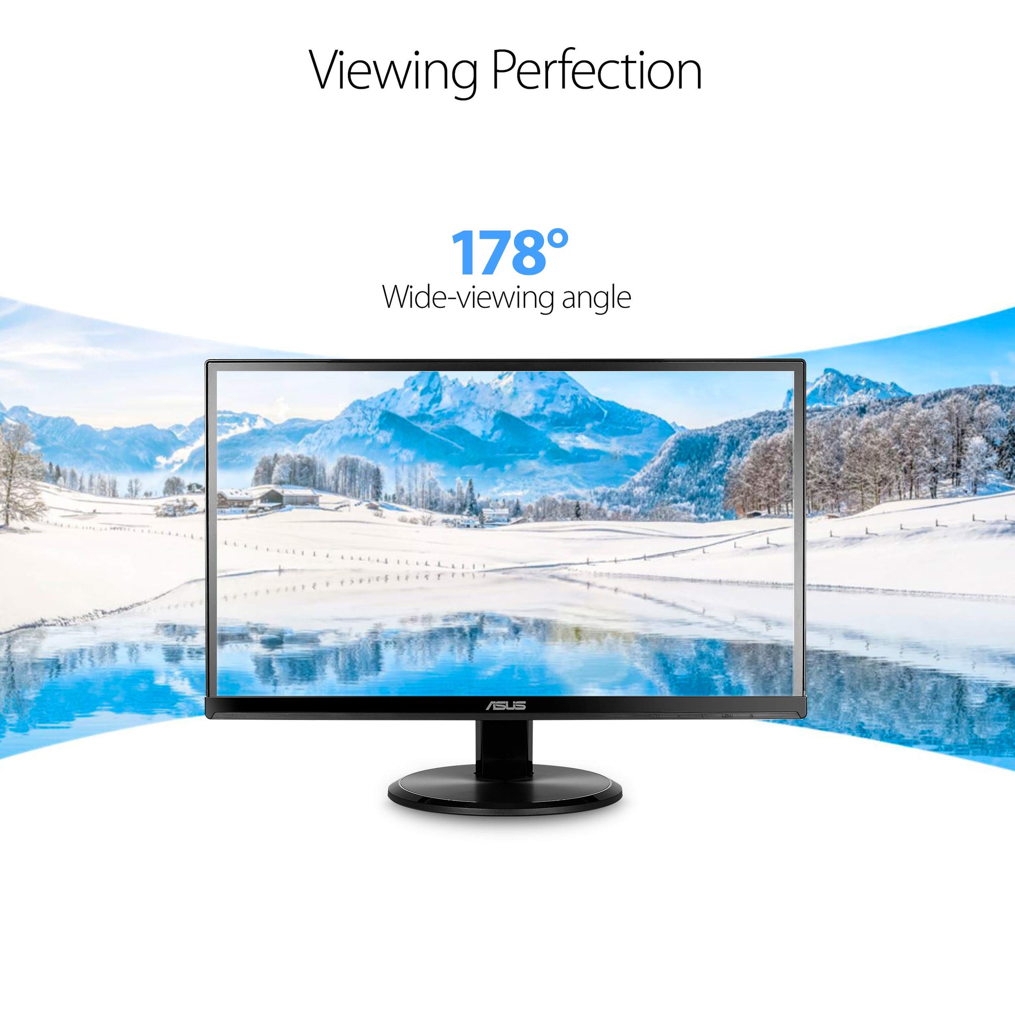 Asus VA229HR 21.5” Monitor Frameless 1080P 75Hz IPS Eye Care HDMI