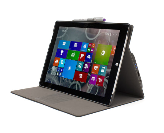 M-Edge International Surface 3 Sneak Power Charging Folio Case (MS3-SKP-LB-B)
