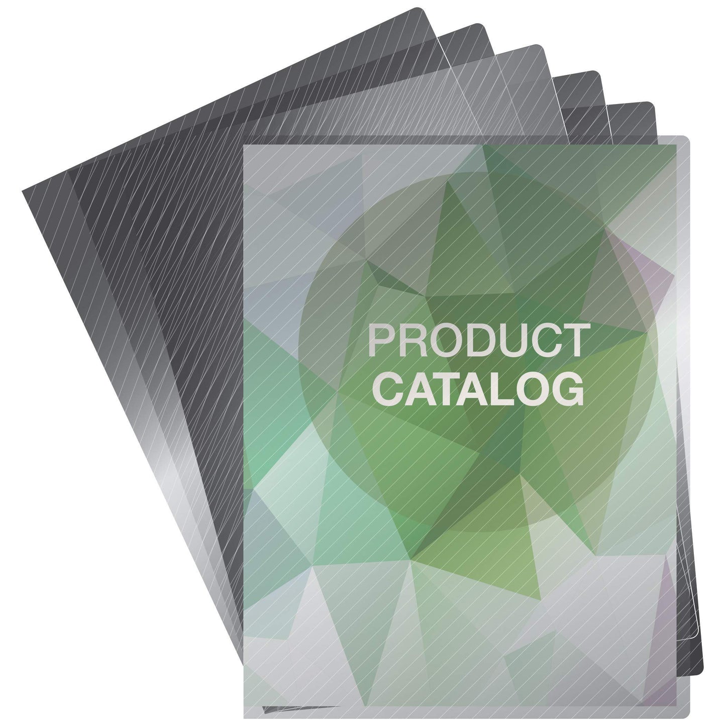 Fellowes 5224601 Futura Presentation Covers-Oversize, Smoke Lined, 25 Pack