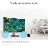 ASUS Designo 27-inch 2K (WQHD) IPS Monitor with Height Adjustable and Build-in Speakers & Subwoofer (MZ27AQL)