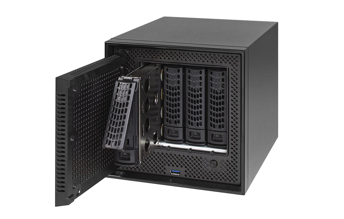 NETGEAR ReadyNAS RN524X00 4 Bay Diskless Premium Performance NAS, 40TB Capacity Network Attached Storage, Intel 2.2GHz Dual Core Processor, 4GB RAM
