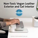 Mousepad with ErgoSoft Wrist Rest for Standard Mouse-Gray