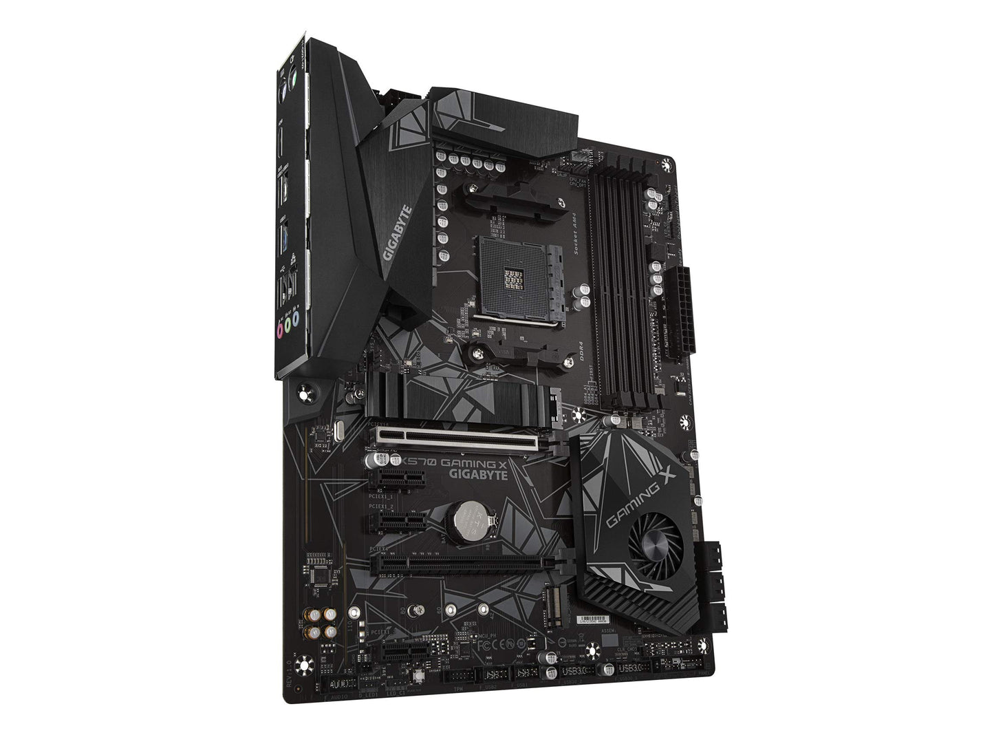GIGABYTE X570 Gaming X (AMD Ryzen 3000/X570/ATX/PCIe4.0/DDR4/USB3.1/Realtek ALC887/HDMI 2.0B/RGB Fusion 2.0/Realtek GbE 8118 LAN/Gaming Motherboard)