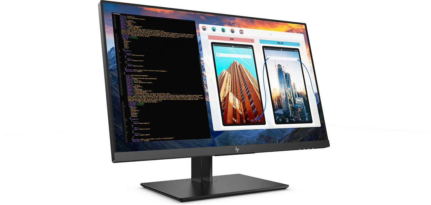 HP Business Z27 2TB68A8 27 inches 4K UHD LED LCD (3840 x 2160) Monitor Black Pearl