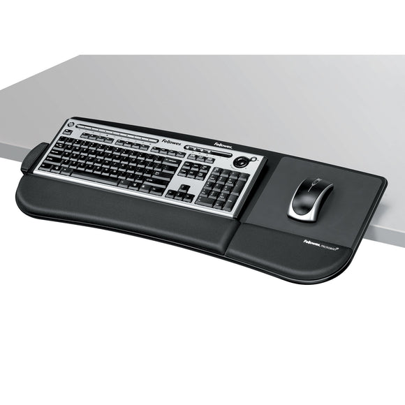 Fellowes Tilt 'n Slide Keyboard Manager, Black