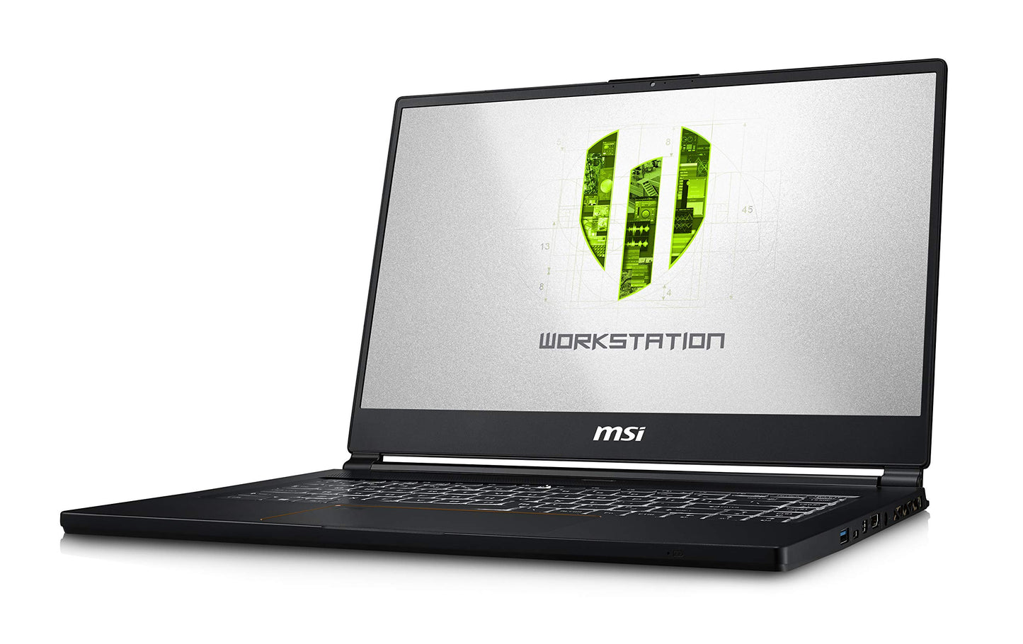 MSI WS65 9TJ-010CA 15.6" FHD Thin and Light Mobile Workstation Intel Core i7-9750H Quadro T2000 32GB 1T NVMe SSD WIN10 Pro