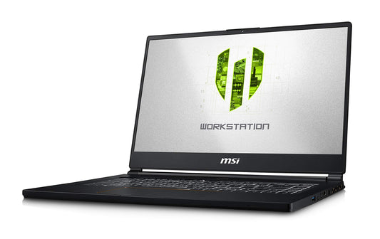 MSI WS65 9TJ-010CA 15.6" FHD Thin and Light Mobile Workstation Intel Core i7-9750H Quadro T2000 32GB 1T NVMe SSD WIN10 Pro