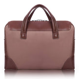 McKlein 18564 USA Harpswell 17" Nylon Dual Compartment Laptop Briefcase Khaki