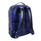McKlein 18557 USA Parker 15" Nylon Dual Compartment Laptop Backpack Navy