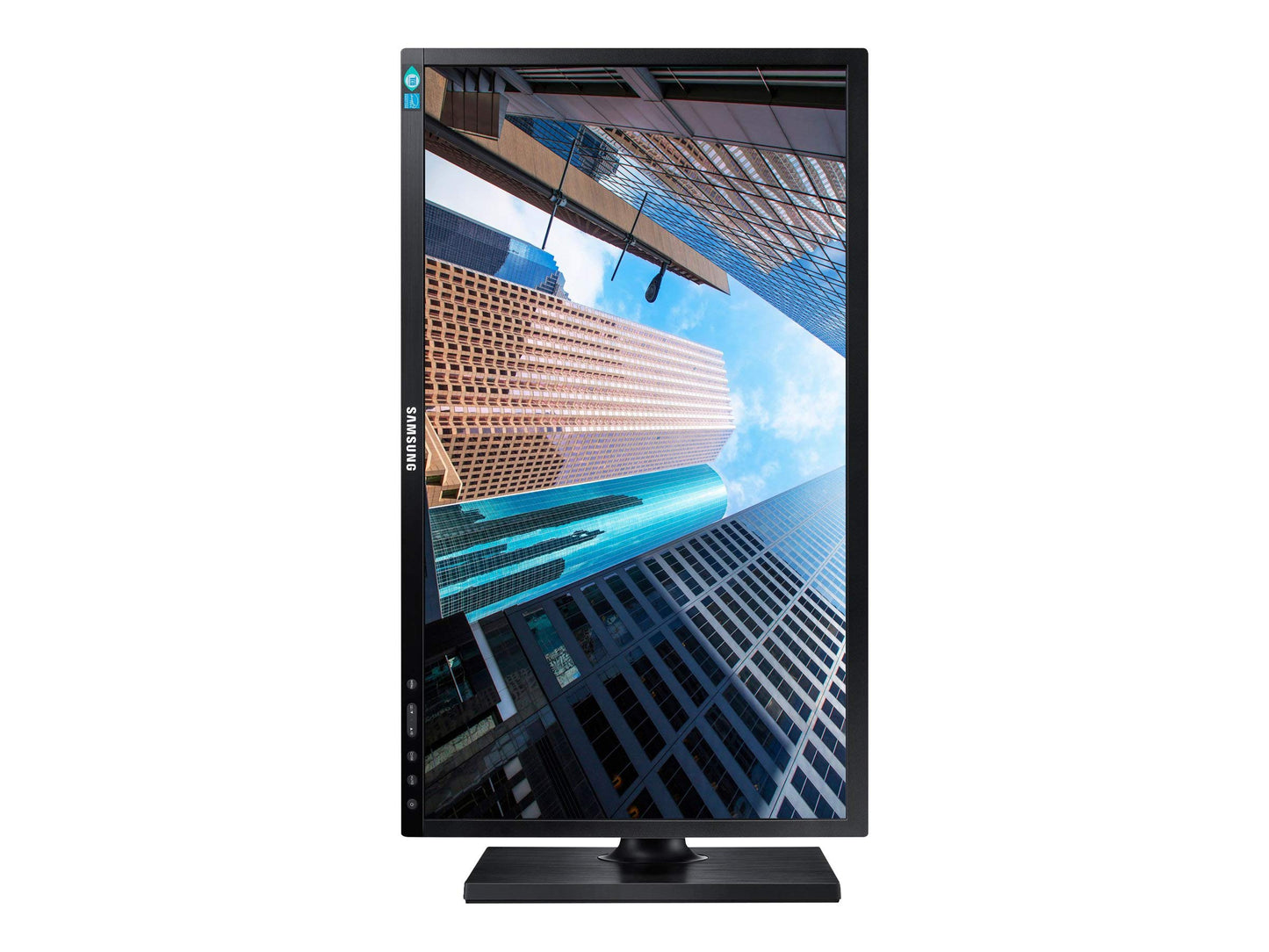Samsung SE450 Series 23.6 inch FHD 1920x1080 Desktop Monitor for Business with DisplayPort, DVI, VGA, VESA mountable, 3-Year Warranty, TAA (S24E450DL)