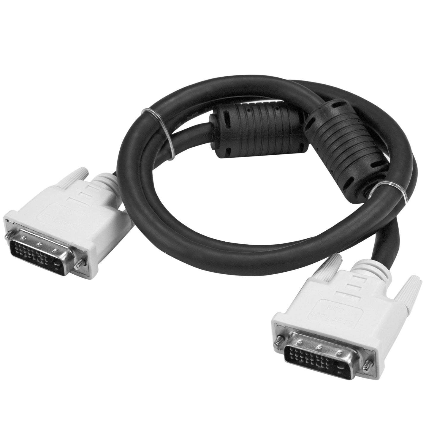 StarTech.com Dual Link DVI Cable - 3 ft - Male to Male - 2560x1600 - DVI-D Cable - Computer Monitor Cable - DVI Cord - Video Cable