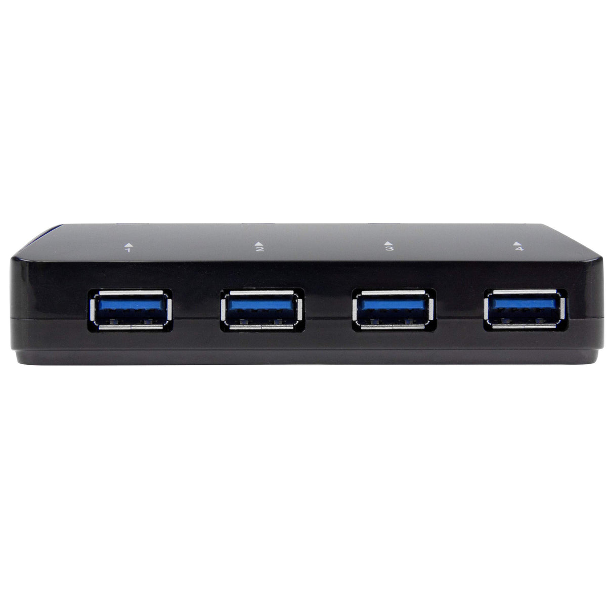 StarTech.com 4-Port USB 3.0 Hub plus Dedicated Charging Port - 1 x 2.4A Port - Desktop USB Hub and Fast-Charging Station (ST53004U1C)