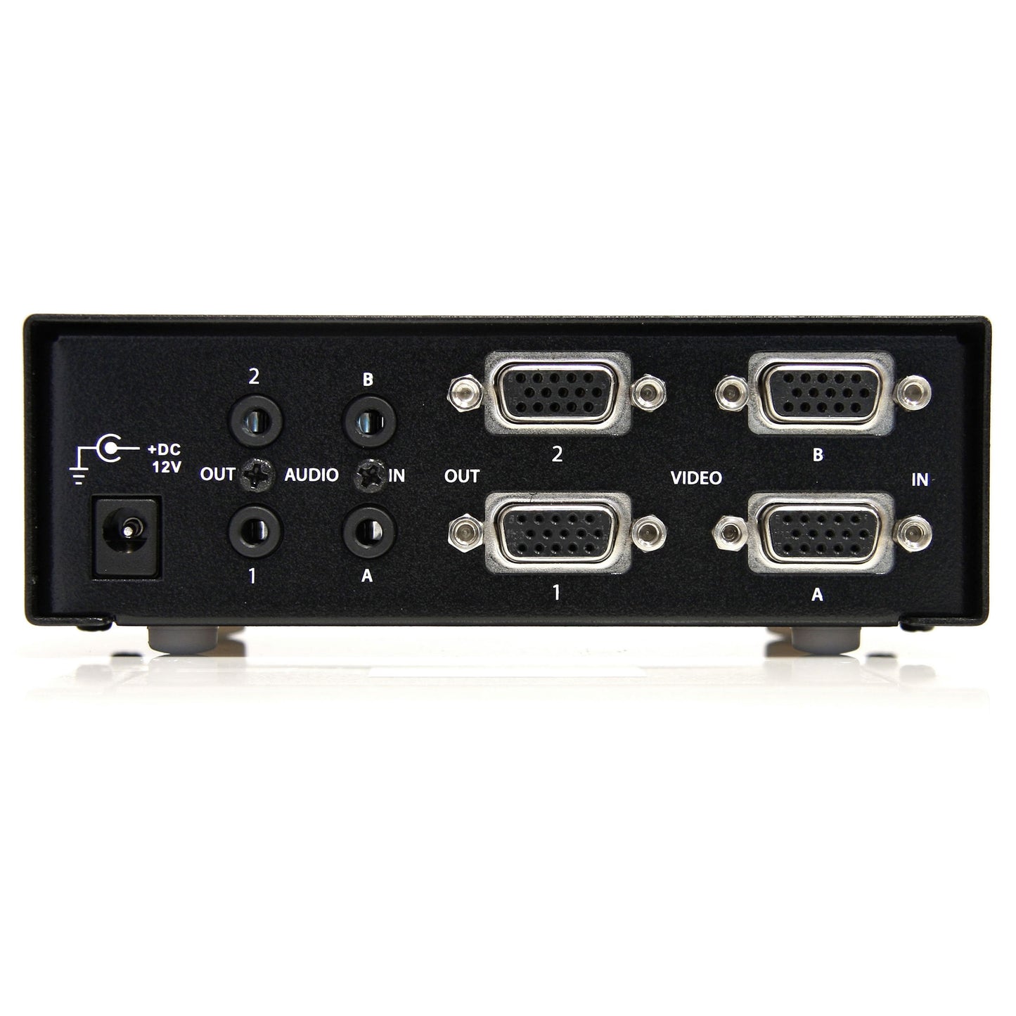 StarTech.com 2x2 VGA Matrix Video Switch Splitter with Audio - Video/audio switch - desktop - ST222MXA