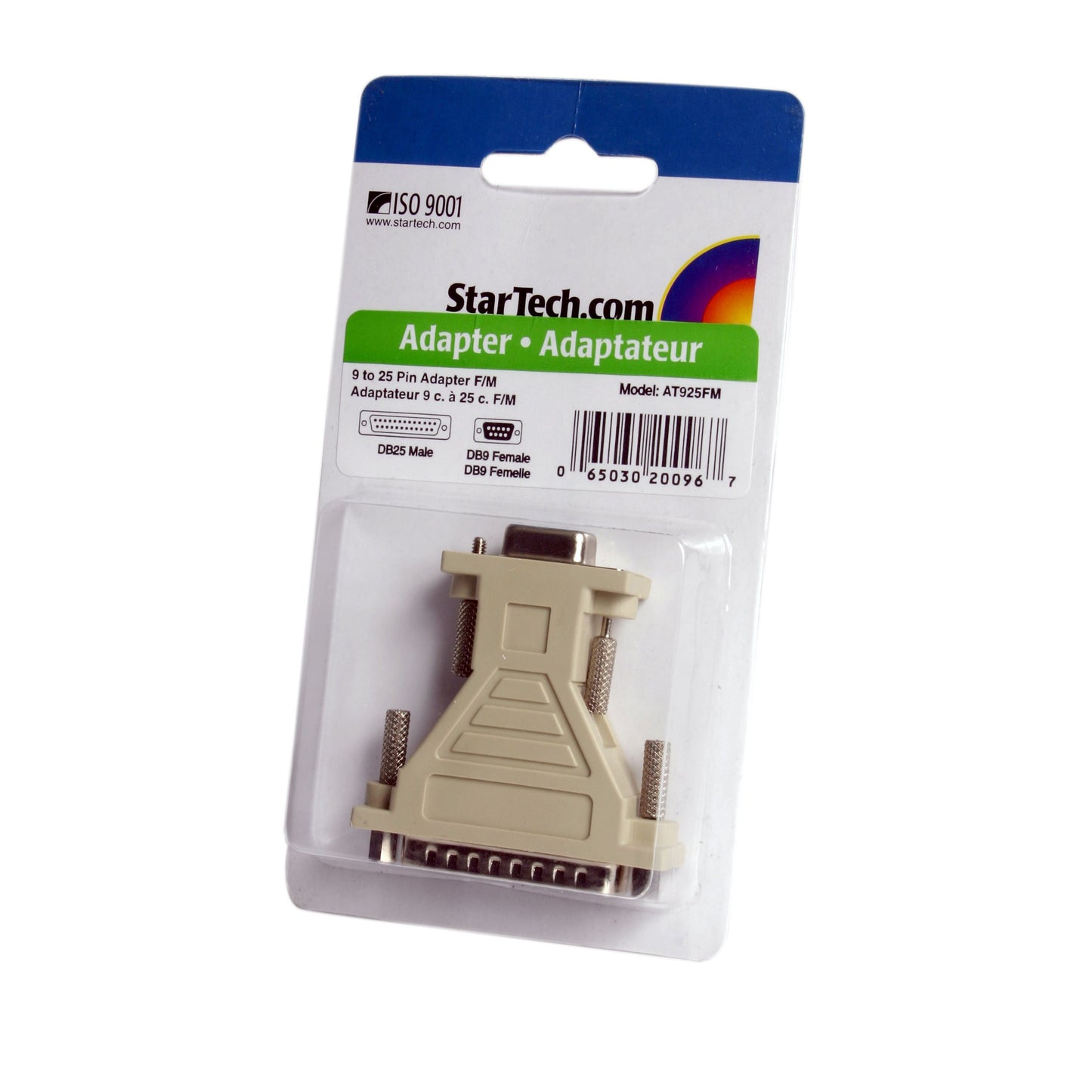 StarTech.com DB9 to DB25 Serial Cable Adapter - F/M - Serial adapter - DB-9 (F) to DB-25 (M) - AT925FM