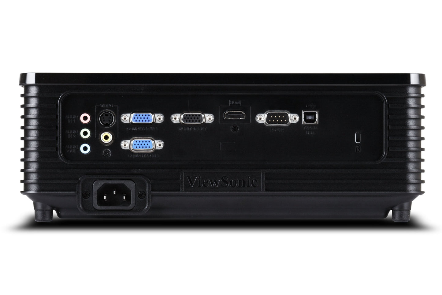 ViewSonic PJD5234 XGA DLP Projector with 2700 ANSI Lumens, 15000:1 Contrast Ratio, HDMI, 3D Blu-Ray Ready, Integrated Speaker and DynamicEco (Black)