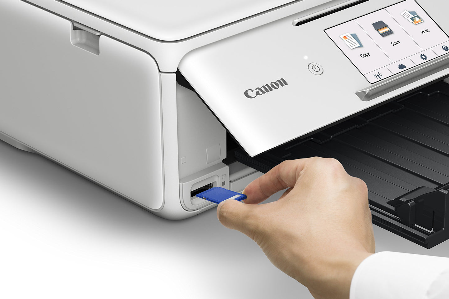 Canon PIXMA TS8020 Wireless Inkjet All in One Printer, White