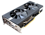Sapphire 11265-07-20G Radeon Nitro+ Rx 580 4GB GDDR5 Dual HDMI/ DVI-D/ Dual DP with Backplate (UEFI) PCI-E Graphics Card