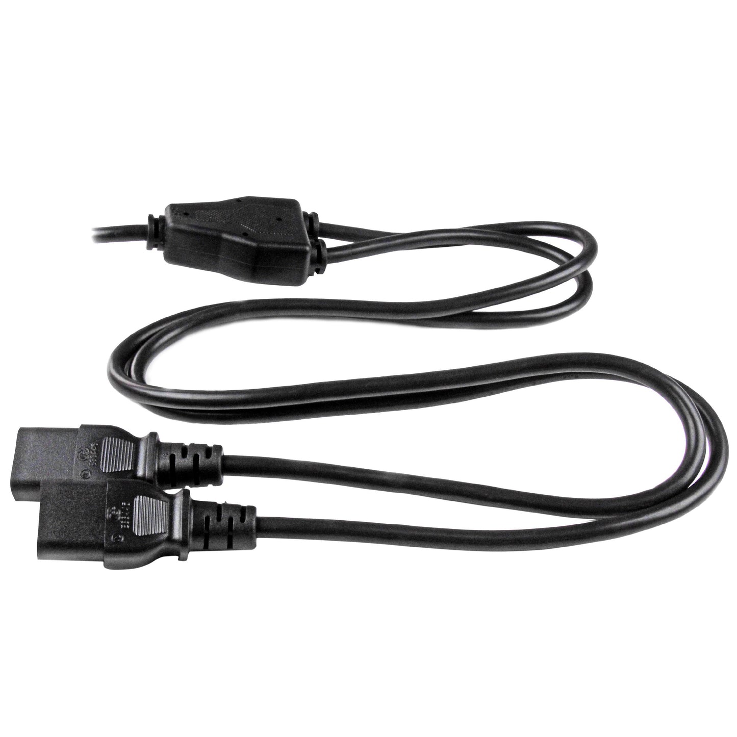 StarTech.com PXT101Y10 10 Ft Computer Power Cord-NEMA 5-15P to 2X C13 Y-Cable, Black