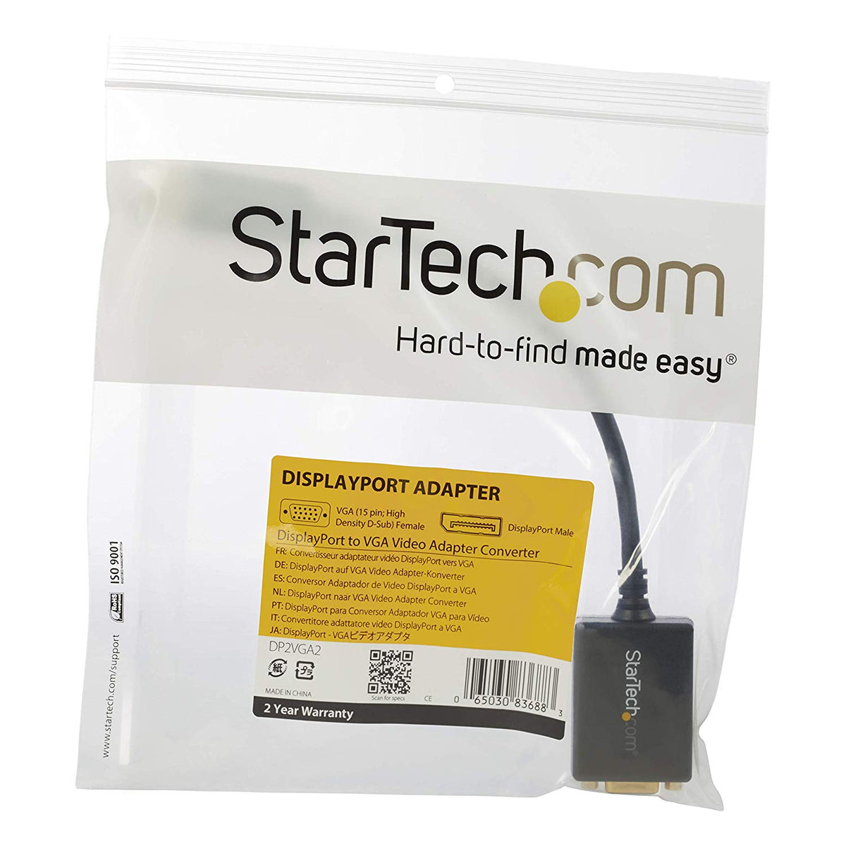 StarTech.com DisplayPort to HDMI 4K Audio/Video Converter