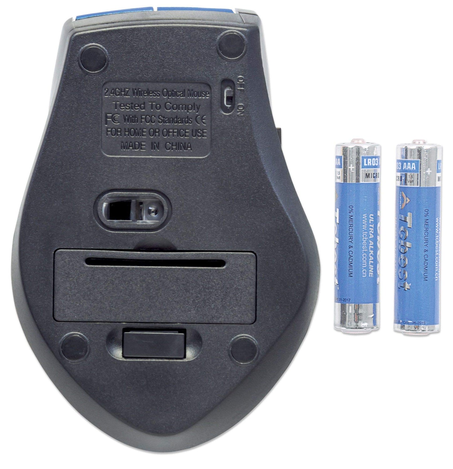 MANHATTAN CURVE WIRELESS OPTICAL MOUSE