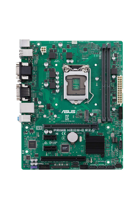 ASUS LGA1151 (300 Series) DDR4 M.2 VGA mATX Motherboard Motherboards Prime H310M-C R2.0/CSM