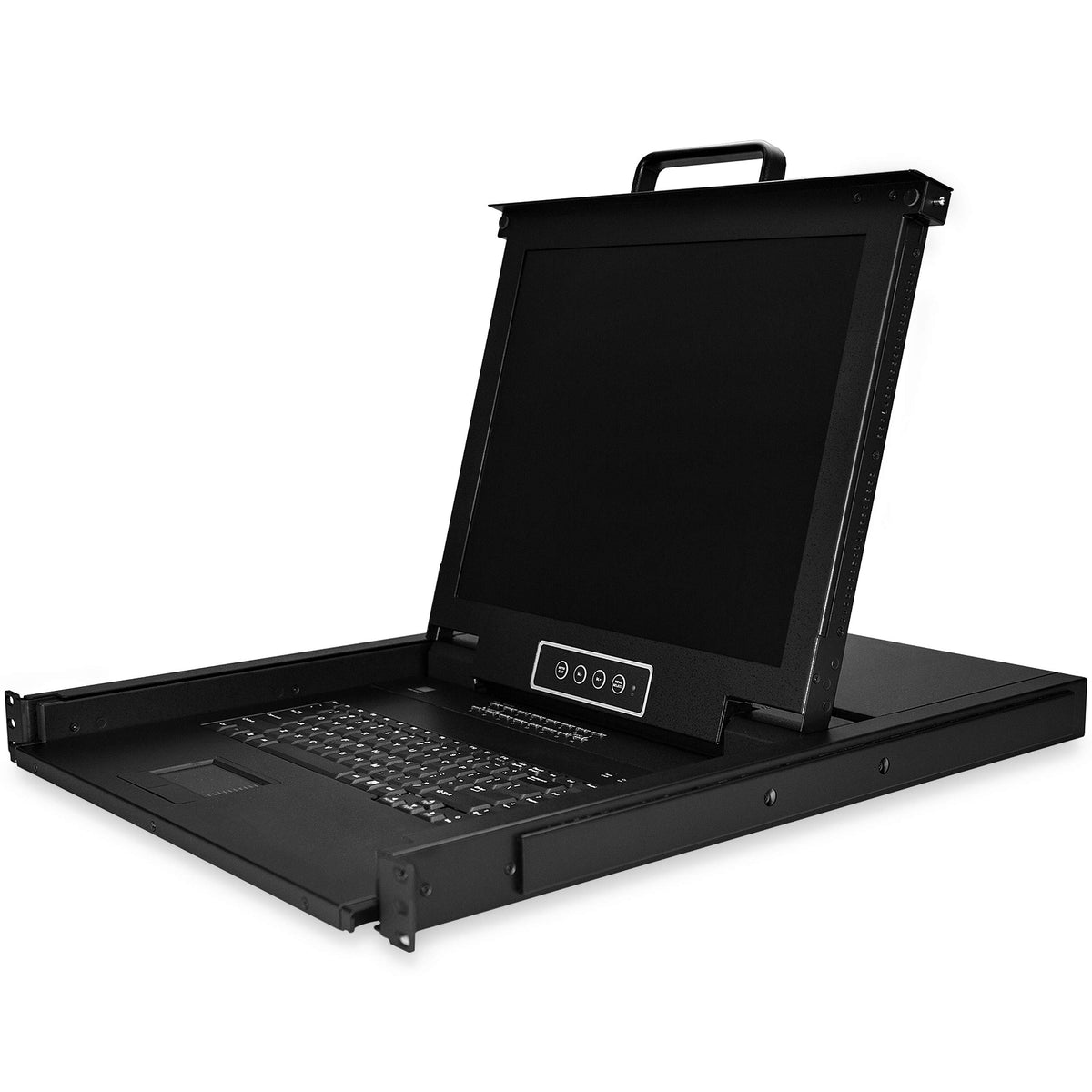 16 Port Rackmount KVM Console - 17 Inch Display - 1U VGA KVM Console