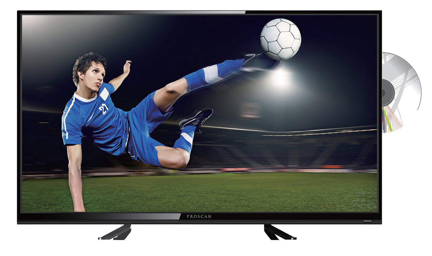 Proscan 19-Inch LED HDTV with Built-In DVD Player (PLEDV1945A)