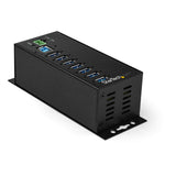 StarTech.com 7-Port Industrial USB 3.0 Hub with External Power Adapter - ESD & 350W Surge Protection (HB30A7AME)
