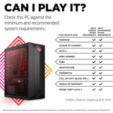 OMEN Obelisk Gaming Desktop Computer (Intel Core i7-9700K, NVIDIA GeForce RTX 2080 8 GB, HyperX 16 GB RAM, 512 GB SSD, VR Ready, Windows 10 Home, Black) 875-1010