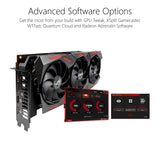 ASUS ROG Strix AMD Radeon RX 5700 Overclocked 8G GDDR6 HDMI DisplayPort Gaming Graphics Card (ROG-STRIX-RX5700-O8G-GAMING)