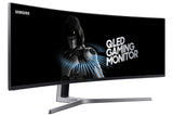 Samsung 49 inch CHG90 Gaming Monitor 144hz 1ms (LC49HG90DMNXZA) - Super Ultrawide, QLED, HDR, 1ms gaming monitor with Freesync
