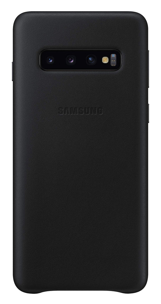 Samsung Leather Cover Case Black Galaxy S10+ Cases EFVG975LBEGCA