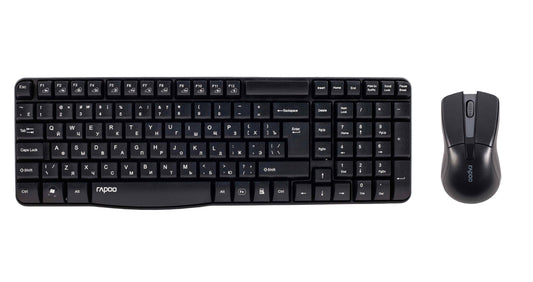 WIRELESS OPTICAL MOUSE & KEYBOARD