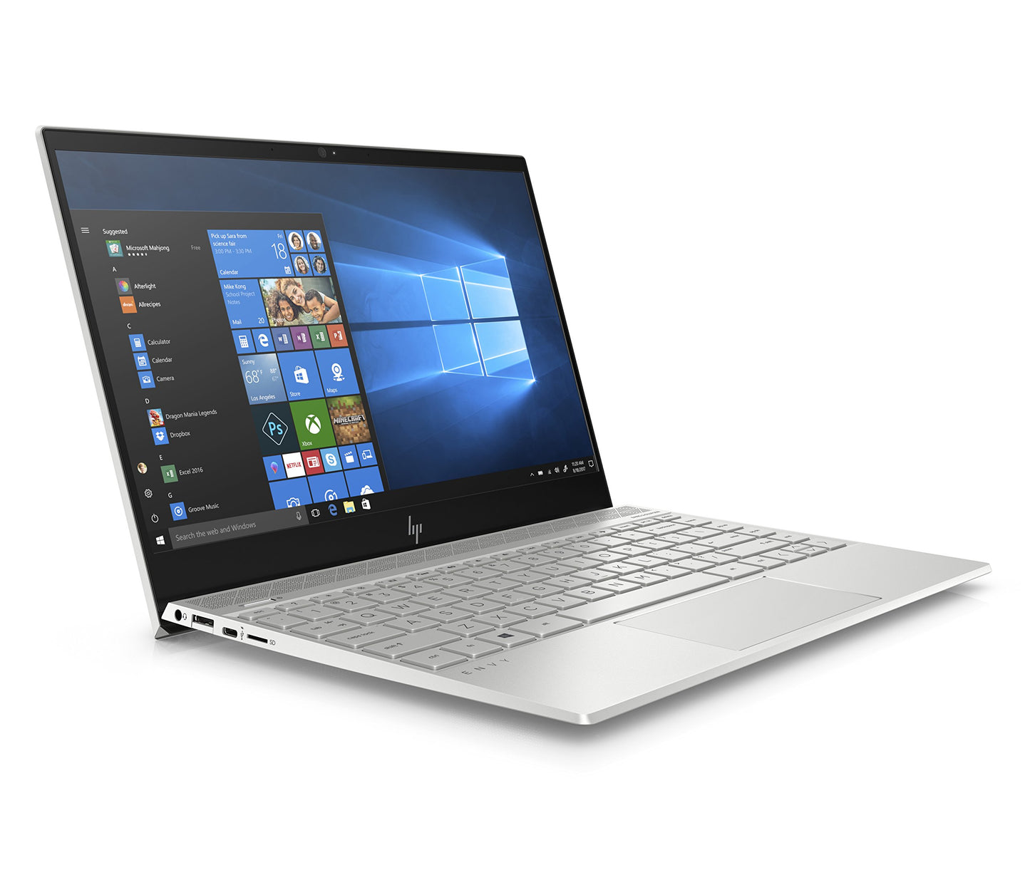 HP 13-ah0004ca 13.3" FHD IPS Privacy Screen Non-Touch Laptop (Intel Core i7-8550U, 8GB RAM, 256 GB SSD, Windows 10 High End) 4LX75UA#ABL