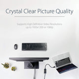 StarTech.com HDMI Male to DVI Female Adapter - 8in - 1080p DVI-D Gender Changer Cable (HDDVIMF8IN)