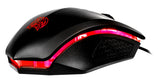 Thermaltake Tt eSPORTS Talon X Ambidextrous Optical RGB Gaming Mouse & Dasher Mouse Pad Combo MO-CPC-WDOOBK-01