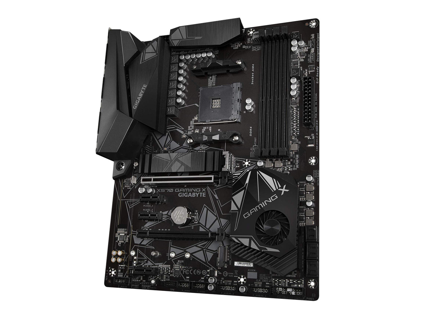 GIGABYTE X570 Gaming X (AMD Ryzen 3000/X570/ATX/PCIe4.0/DDR4/USB3.1/Realtek ALC887/HDMI 2.0B/RGB Fusion 2.0/Realtek GbE 8118 LAN/Gaming Motherboard)