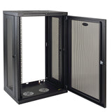 Tripp Lite 21U Wall Mount Rack Enclosure Server Cabinet, 16.5" Deep, Switch-Depth, Black