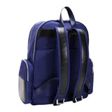 McKlein 18367 USA Cumberland 17" Nylon Dual Compartment Laptop Backpack Navy