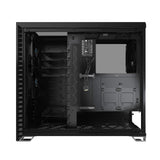 Fractal Design Vector Rs Blackout Dark - RGB - Mid Tower Computer Case - ATX - Optimized for High Airflow and Silent Computing - PSU Shroud - Modular Interior - Water-Cooling Ready - Tempered Glass