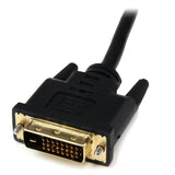 StarTech.com 8in HDMI to DVI-D Video Cable Adapter - HDMI Female to DVI Male - HDMI to DVI Dongle Adapter Cable (HDDVIFM8IN)
