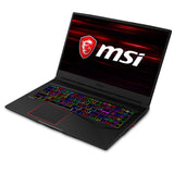 MSI GE75 9SF-424CA Raider 17.3" 144Hz 3ms Gaming Laptop Intel Core i7-9750H RTX2070 16GB 512GB NVMe SSD + 1TB Win10 VR Ready, Aluminum Black