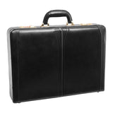 McKleinUSA 80455 Lawson Leather Attache Case, Black