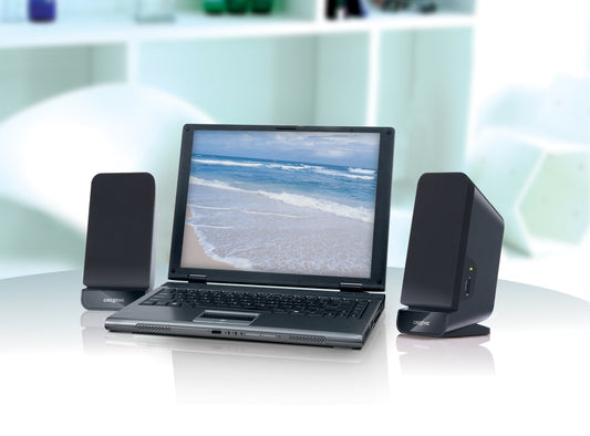 Creative Labs A60 2.0 Speaker System,Black