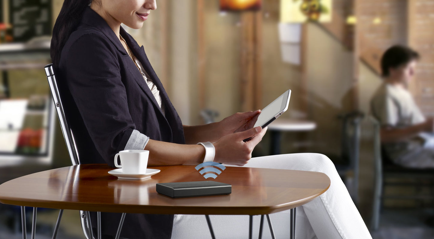 Seagate Wireless Plus 2TB Portable Hard Drive with Built-In Wi-Fi (STCV2000100)