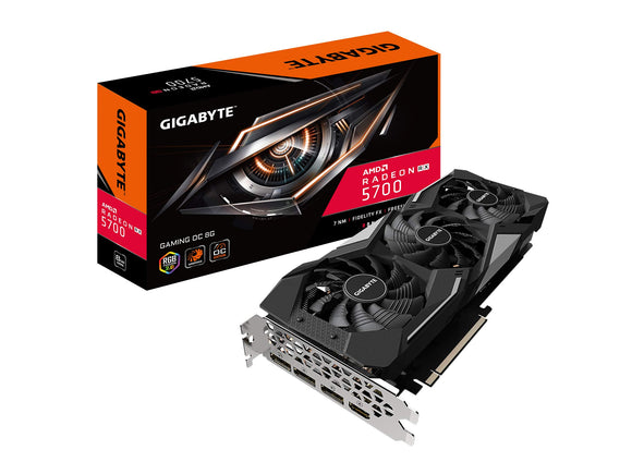 Gigabyte Radeon Rx 5700 Gaming OC 8G Graphics Card, PCIe 4.0, 8GB 256-Bit GDDR6, Gv-R57GAMING OC-8GD Video Card