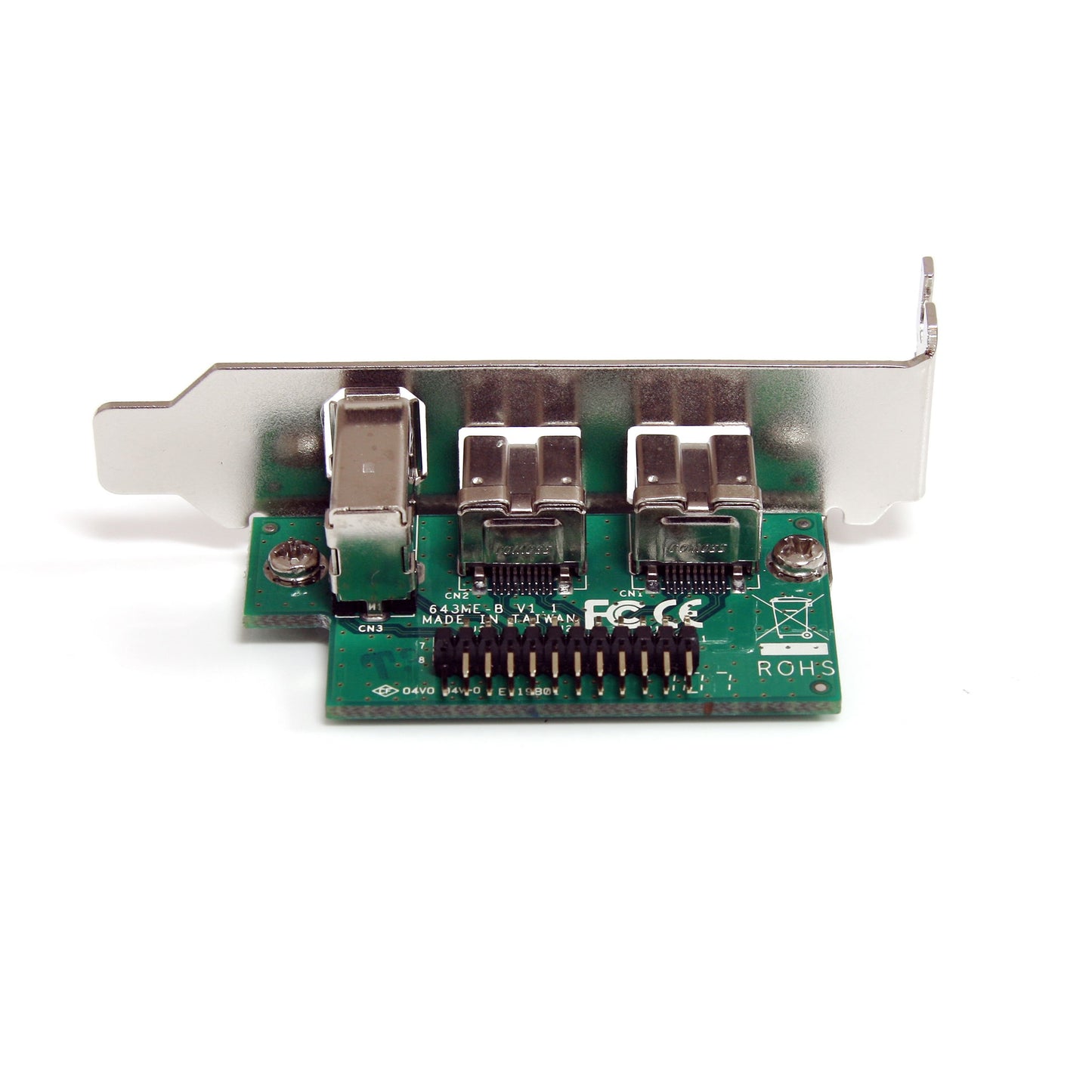 StarTech.com 3 Port 2b 1a 1394 Mini PCI Express FireWire Card Adapter - FireWire adapter - PCIe Mini Card - FireWire 800 - 2 ports + 1 x FireWire - MPEX1394B3