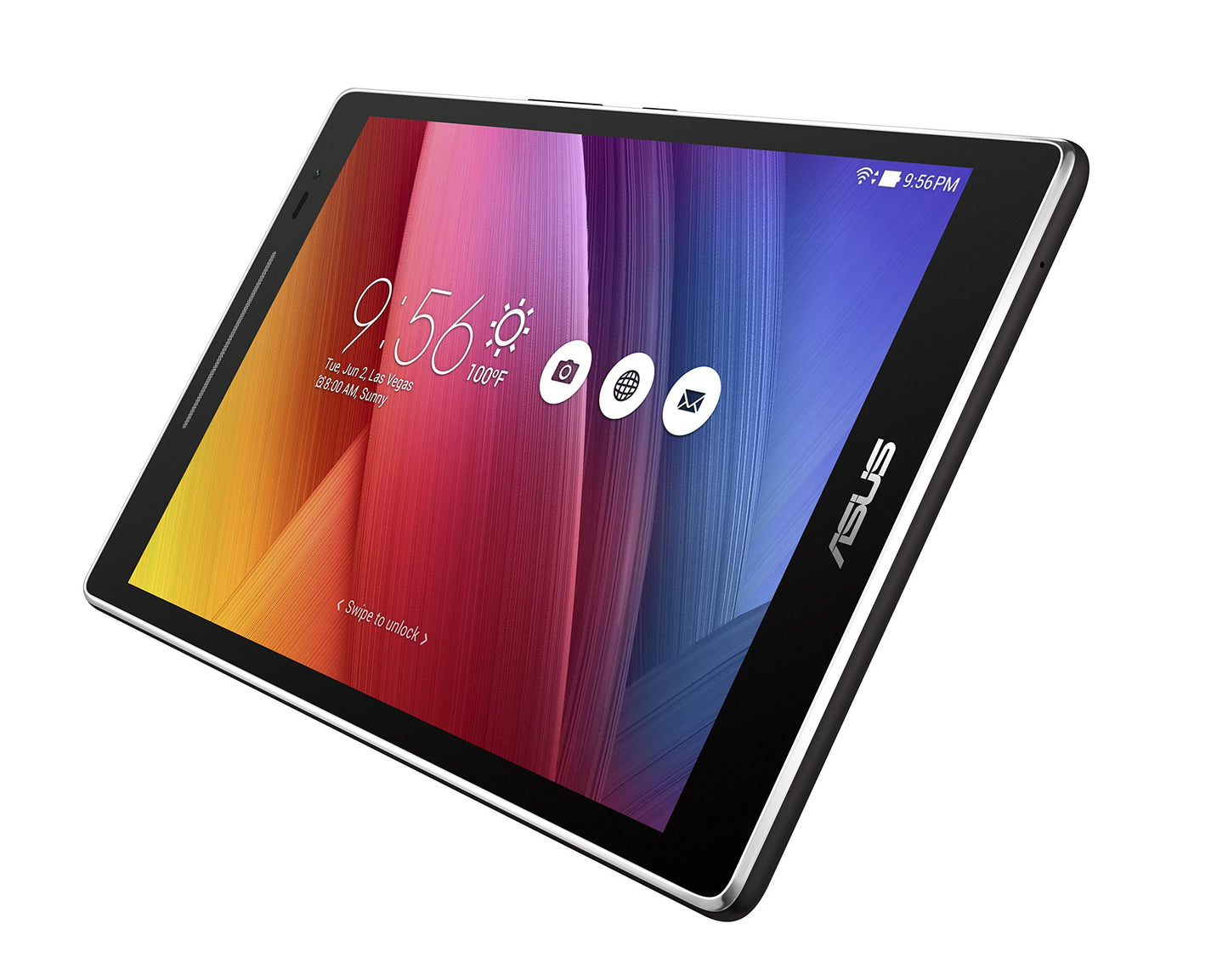 Open Box ASUS ZenPad 8 Dark Gray 8-inch Android Tablet [Z380M] 2MP Front / 5MP Rear PixelMaster Camera, WXGA TouchScreen, 16GB Onboard Storage, Quad-Core 1.3GHz Processor, 802.11a/b/g/n WiFi
