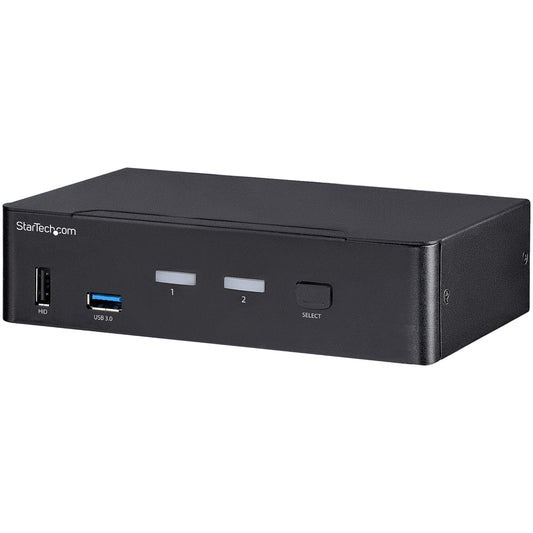 StarTech SV231DPU34K 2-Port DisplayPort KVM Switch - 4K 60Hz